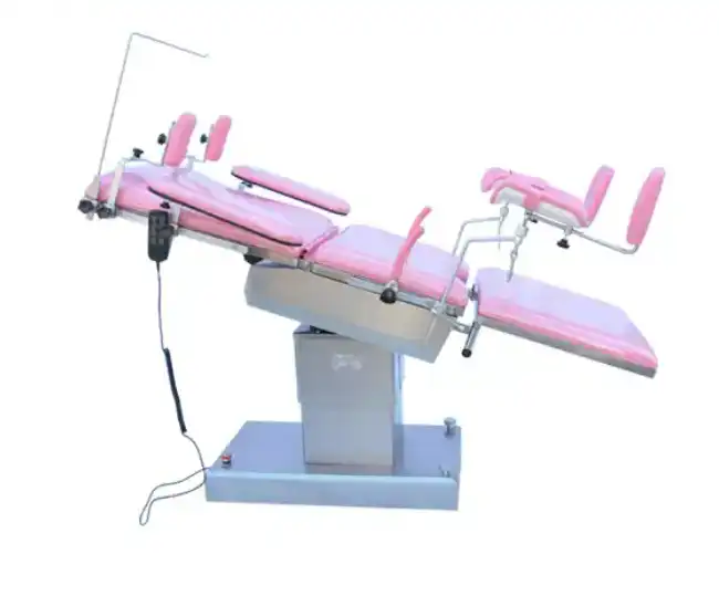 Electric gynecological examination table