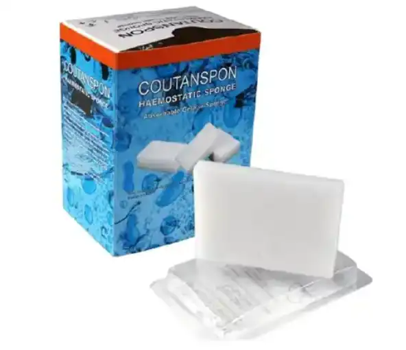 haemostatic gelatin sponges